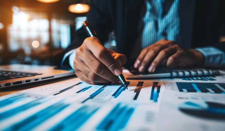 Wirtschaftliche Auswertung mit Diagrammen | Druckmessdose