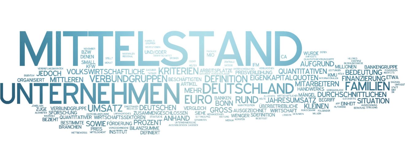 Wordcloud zu Mittelstand in Deutschland | Sondermaschinenbau