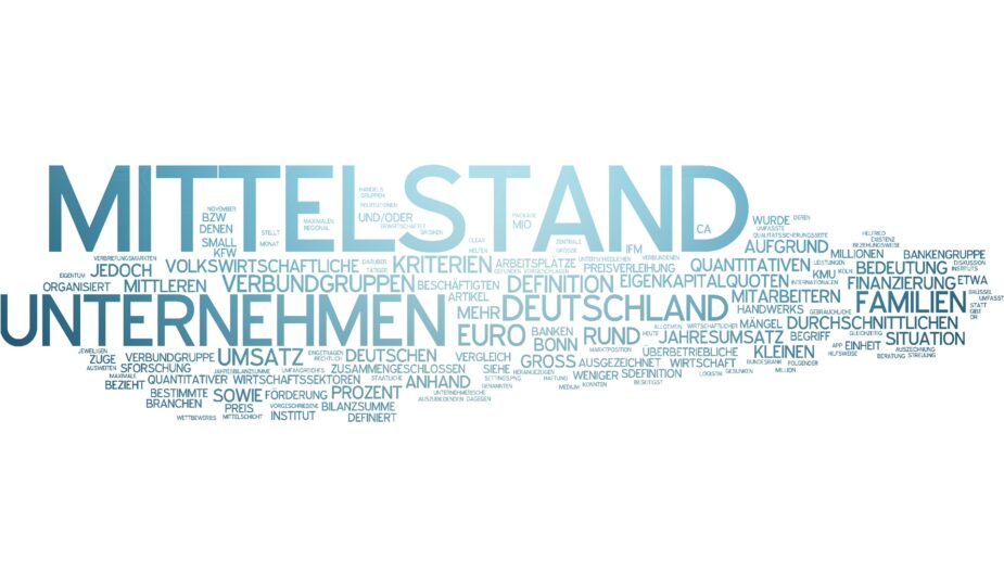 Wordcloud zu Mittelstand in Deutschland | Sondermaschinenbau